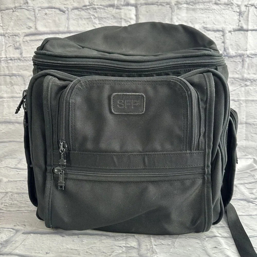 Tumi Alpha Ballistic Briefpack Nylon Canvas Laptop Organizer Briefcase Backpack